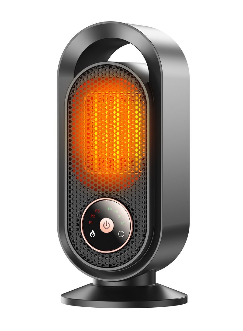 general Warm Air Heater UK Plug - Tip-Over Cut-Off Safety Design Portable Fast Heating Electric Fan Heater for Home Office Tabletop - Image 1